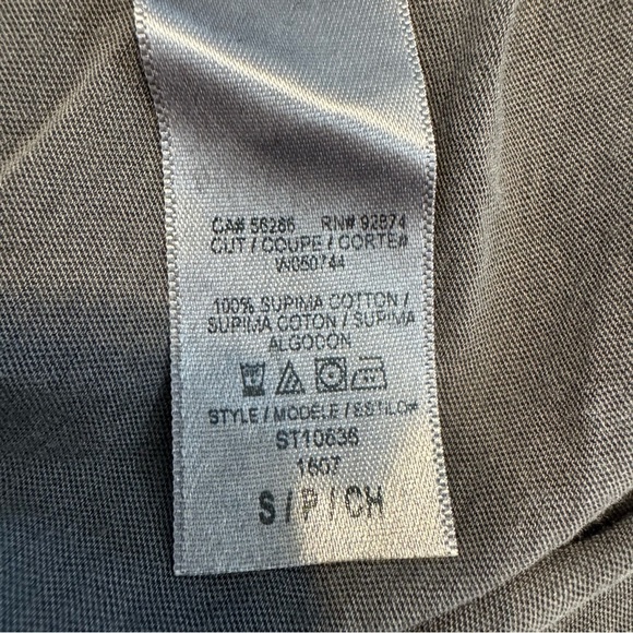 NWT Splendid Dark Gray Ruched Racerback Classic Swing Tank Top Size Small - Picture 6 of 6